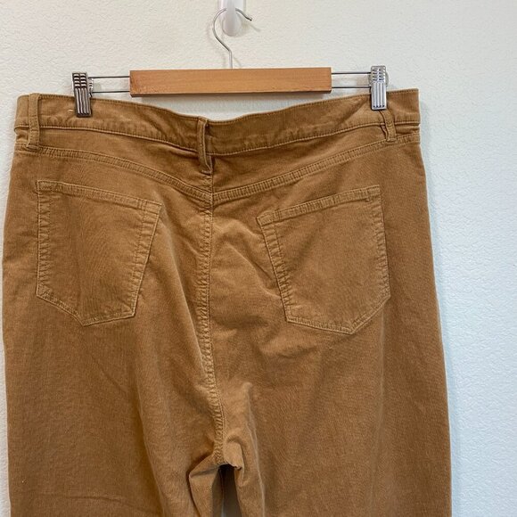 LOFT Petite Skinny Corduroy Pants in Perfect Camel size 18 - Picture 5 of 10